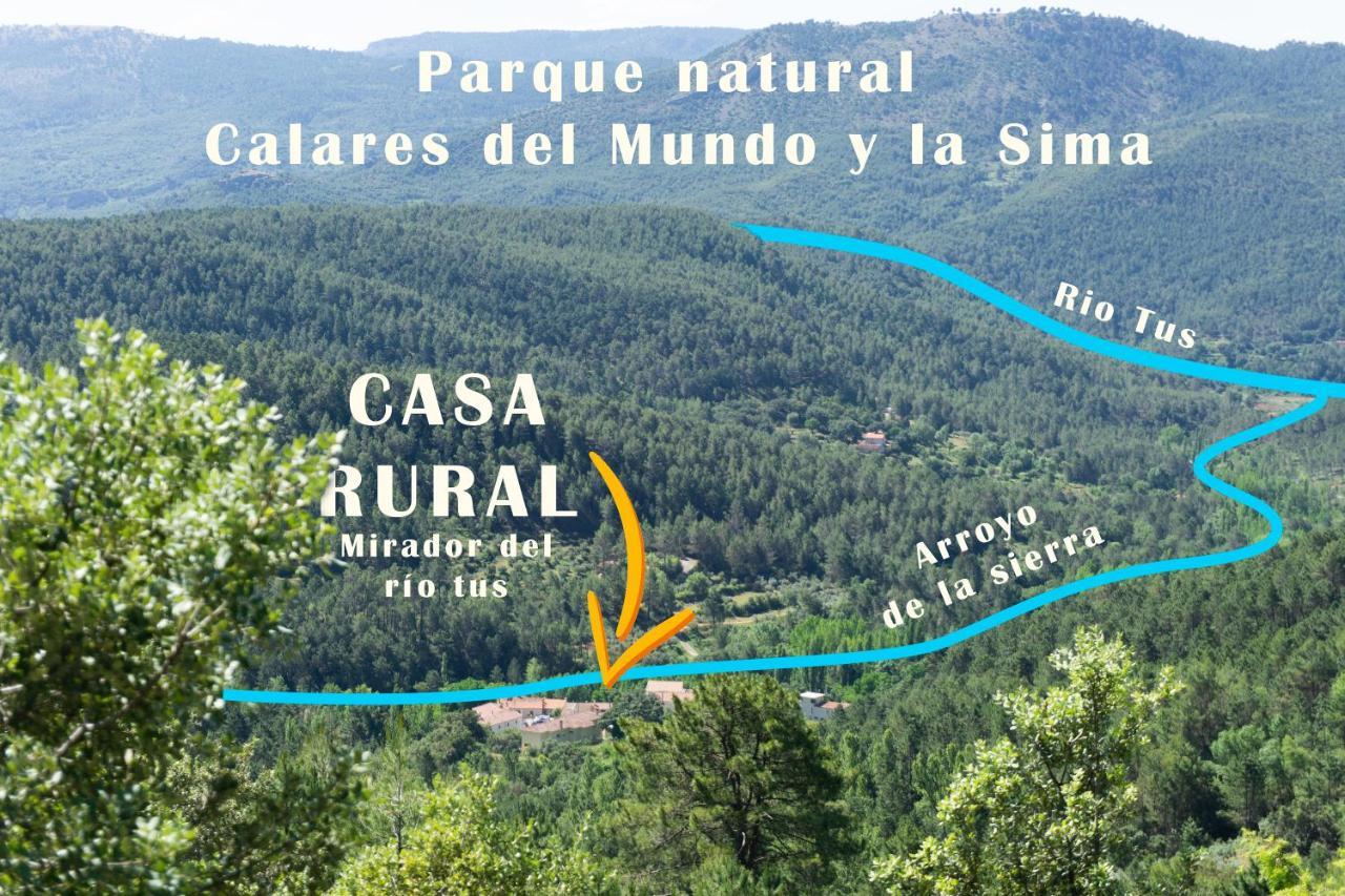 Casa Rural Mirador Del Rio Tus, En Yeste Dış mekan fotoğraf